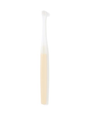 Replaceable Head Compact Soft Toothbrush - Yellow