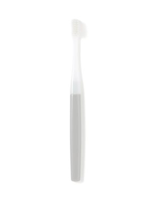 Replaceable Head Medium Toothbrush - Gray