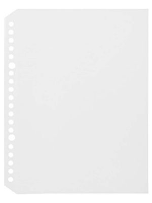 Clear Pocket Refill Sheets