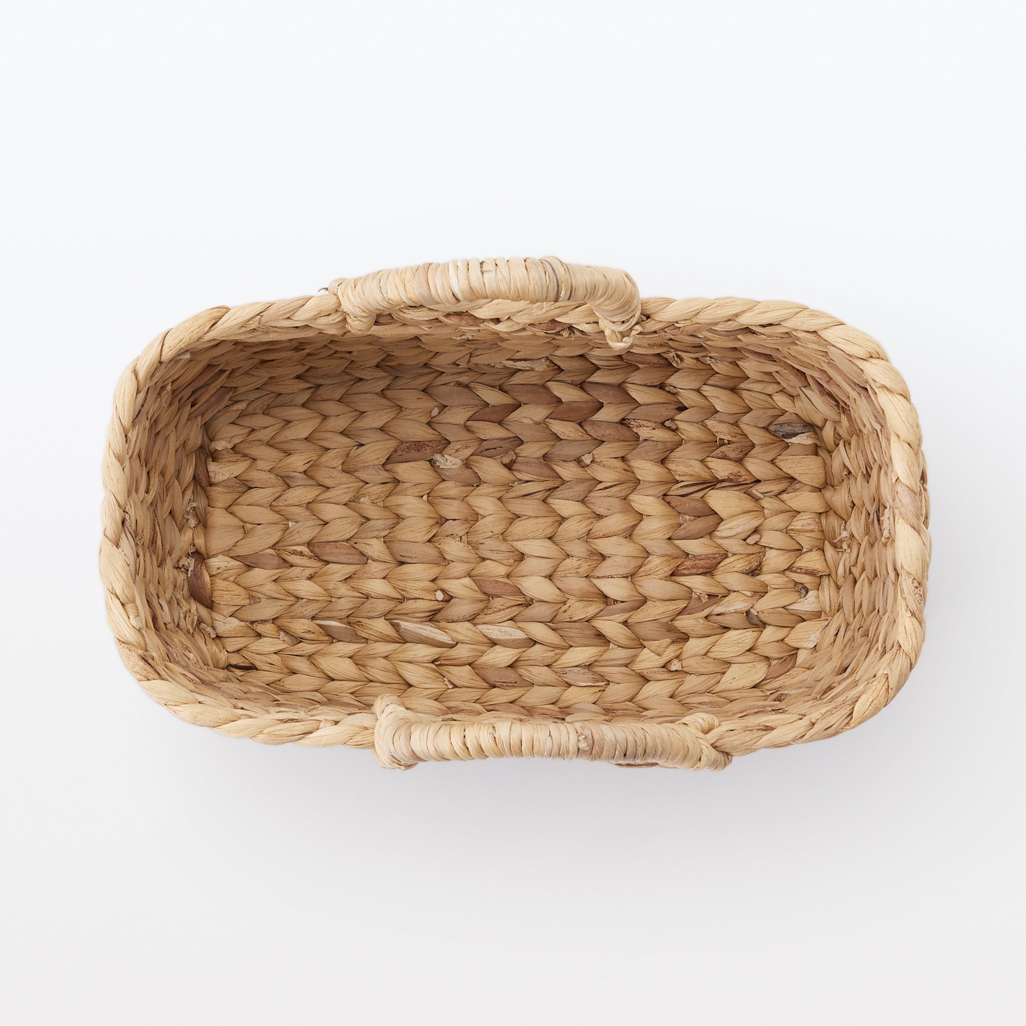 Water Hyacinth Basket - Oval - Small W14.6 x D7.3 x H6.3 - Image 5