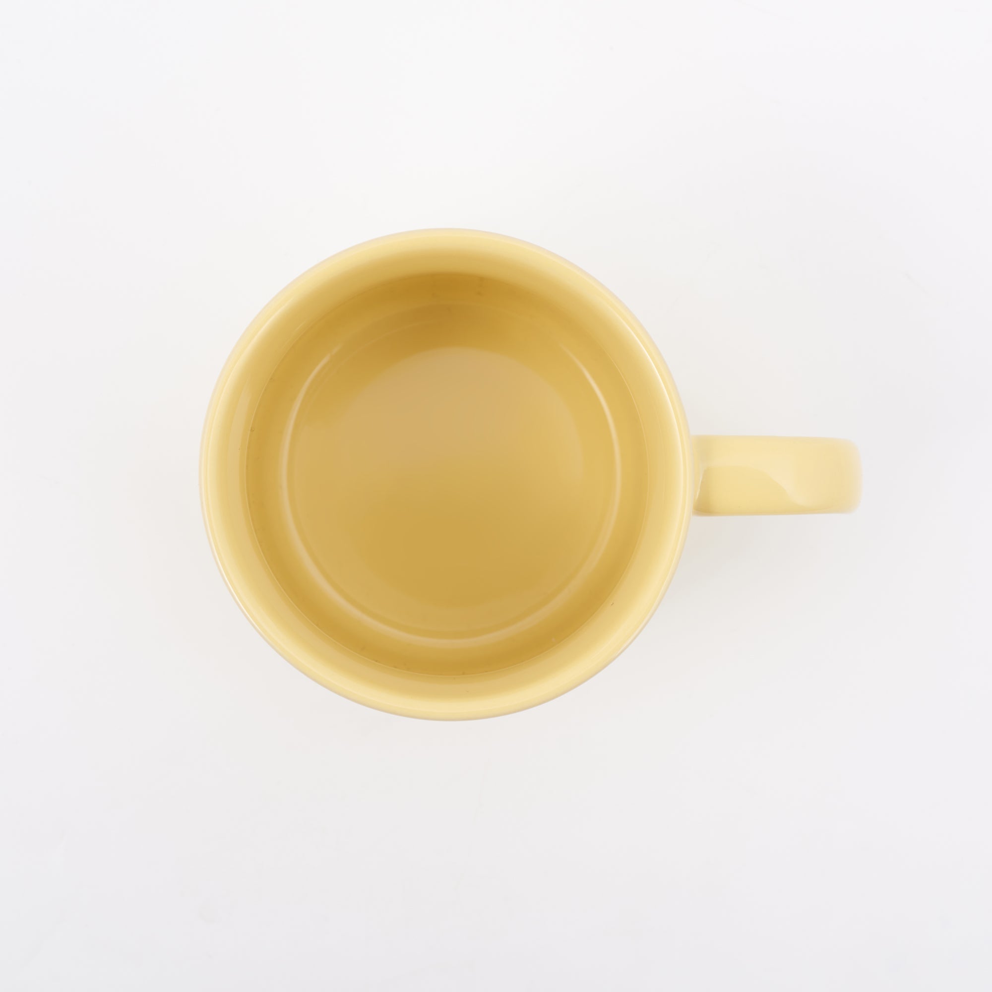 Stoneware Mug Cup 9.1 fl oz - Light Yellow - Image 3