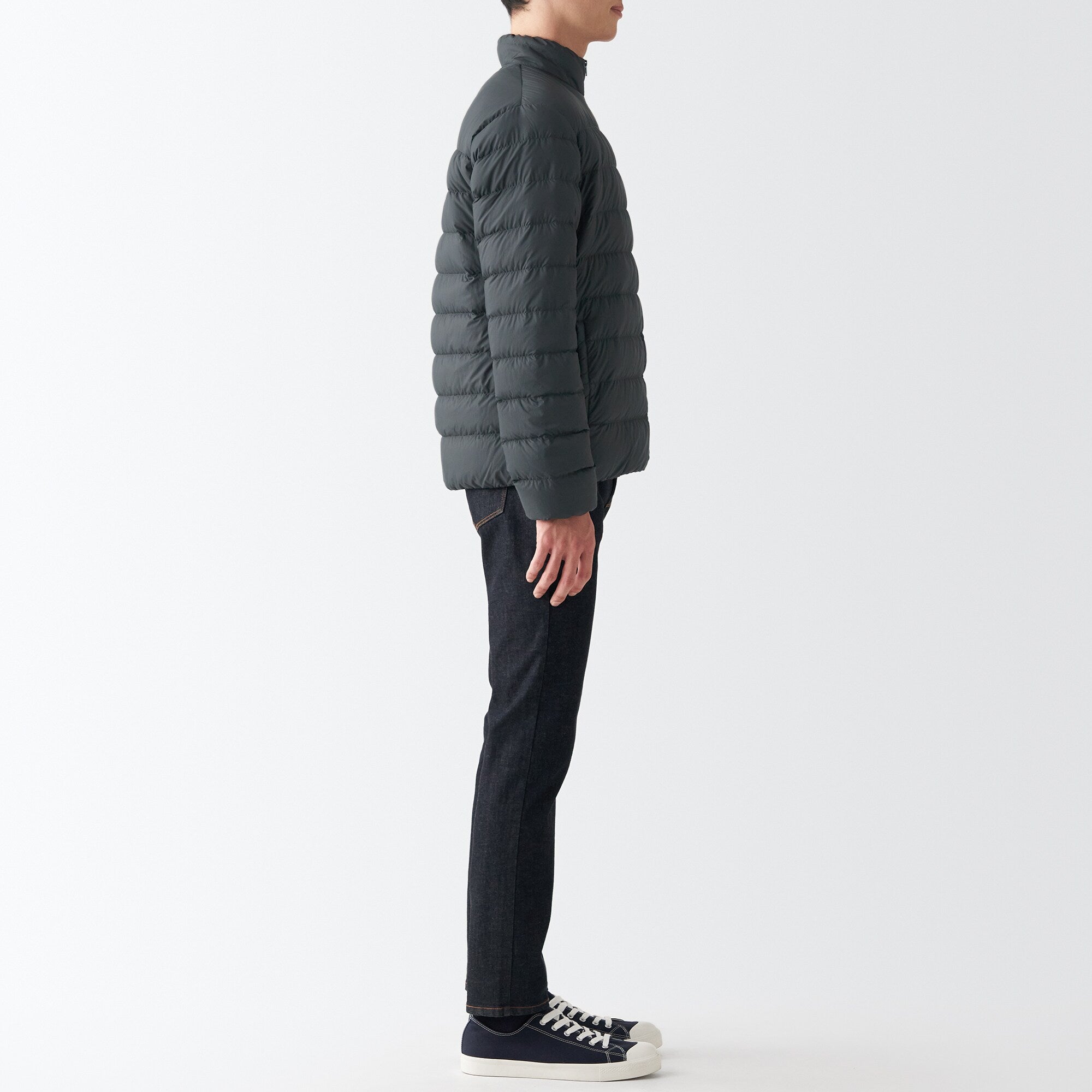 Men's Recycled Nylon Lightweight Down Jacket - Image 14