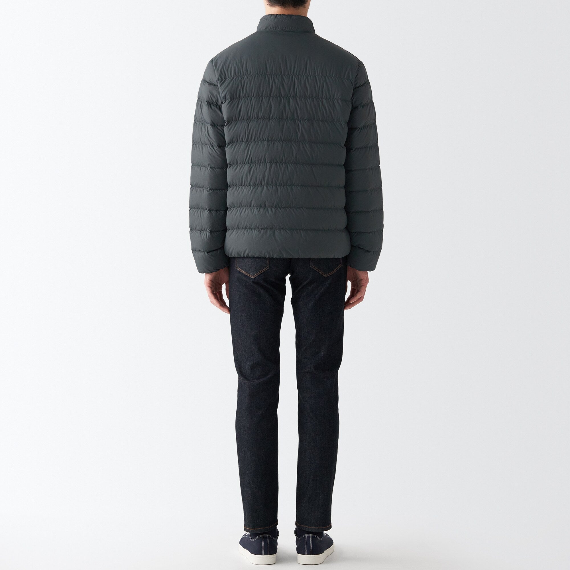 Men's Recycled Nylon Lightweight Down Jacket - Image 15