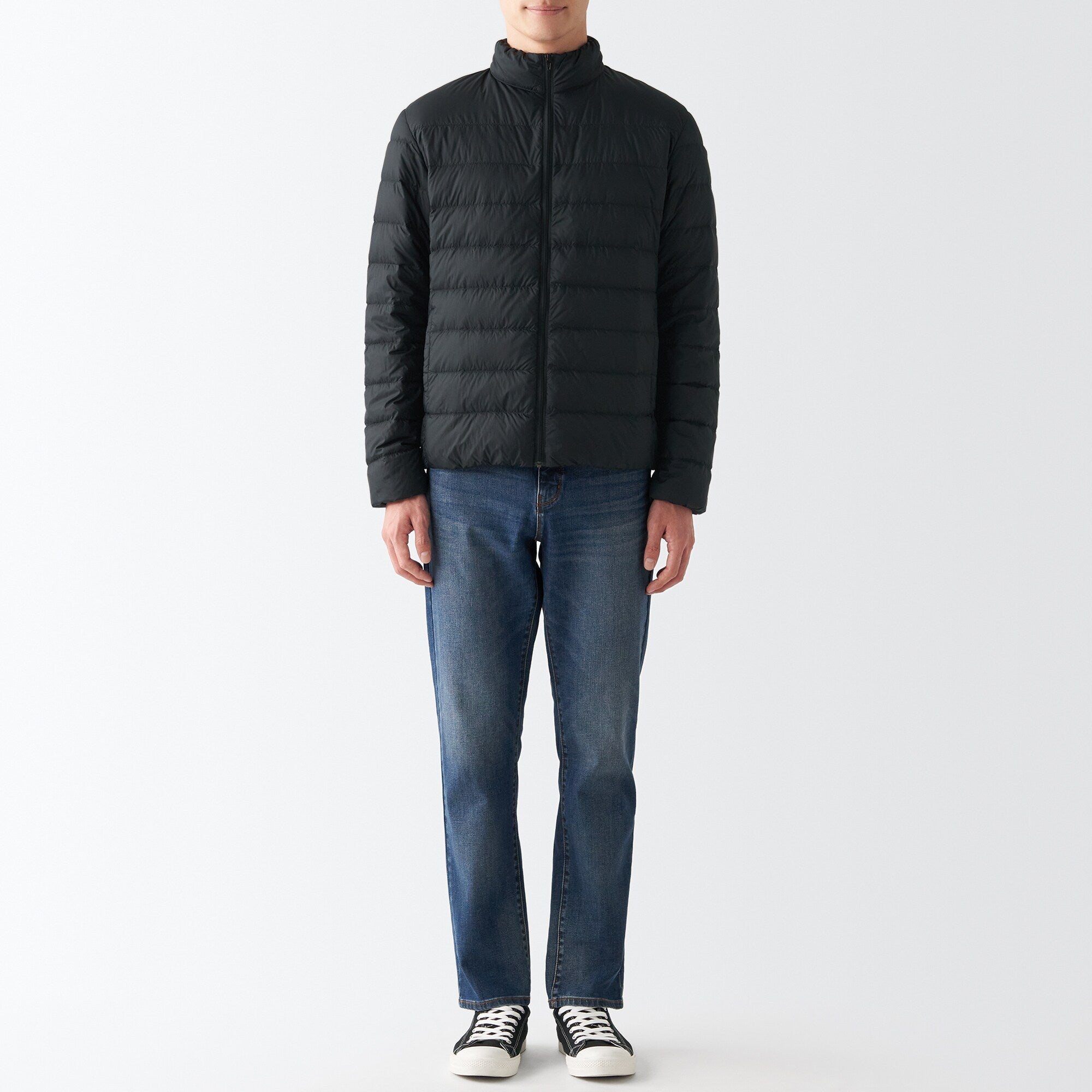 Men's Recycled Nylon Lightweight Down Jacket - Image 4