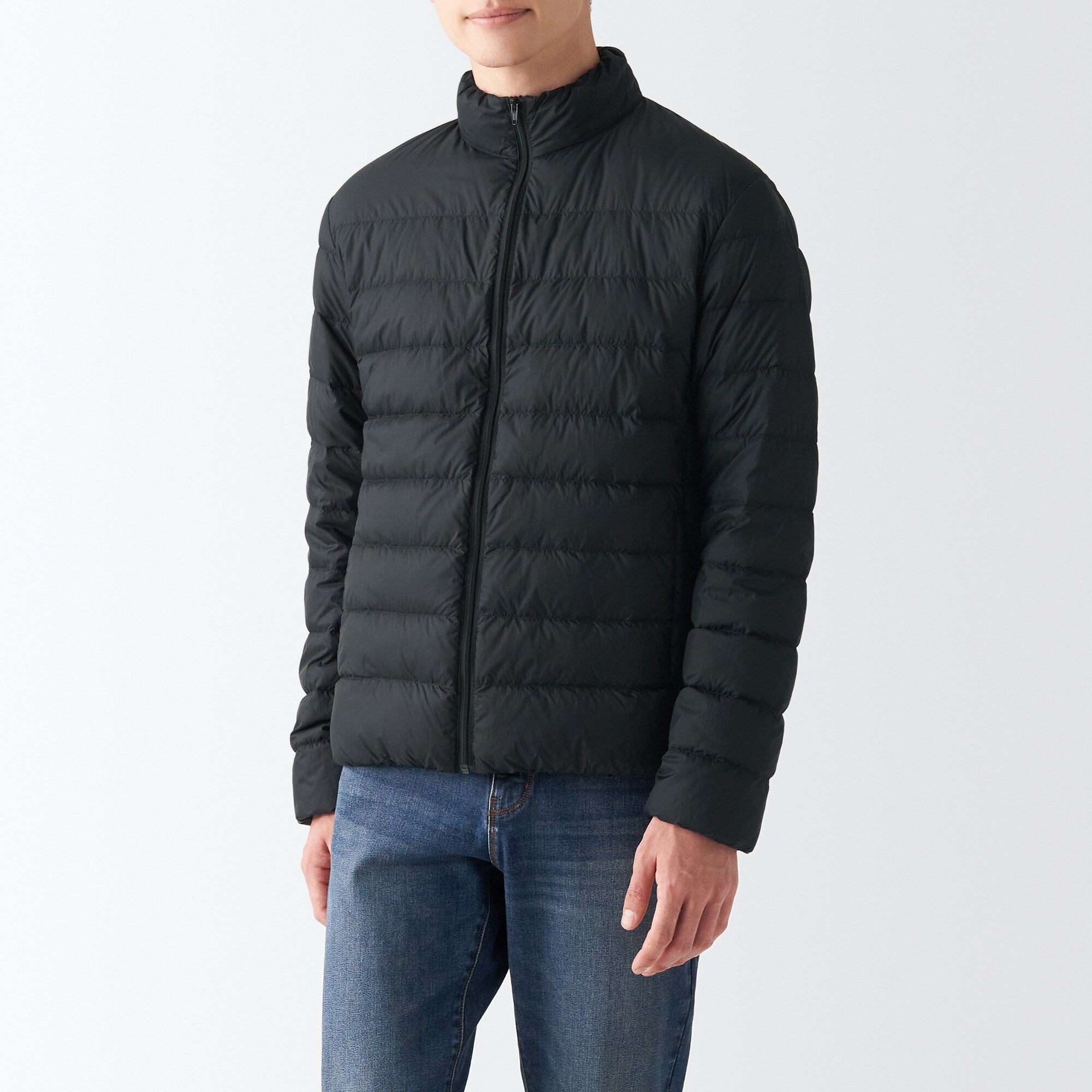 Men's Recycled Nylon Lightweight Down Jacket - Image 3