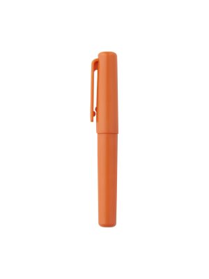 Compact Gel Ink Ballpoint Pen Cap Type 0.5mm - Orange