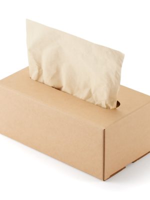 Kraft Tissue Holder - For Soft Pack Tissue