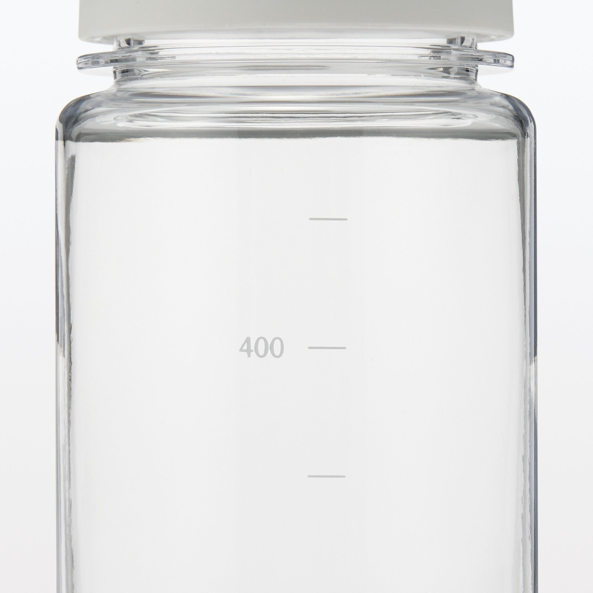 Water Bottle with Measurements 16.9 fl oz - White - Image 3