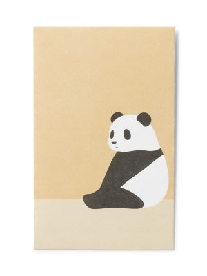 Bamboo Paper Petit Envelope - Small - Giant Panda (3 Pack)