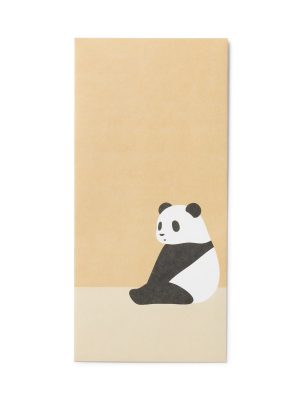 Bamboo Paper Petit Envelope - Large - Giant Panda (3 Pack)