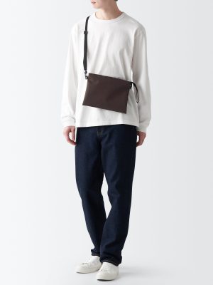 2-Way Water Repellent Sacoche / Crossbody Bag