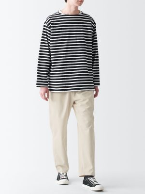 Men's Denim Easy Pants - Natural