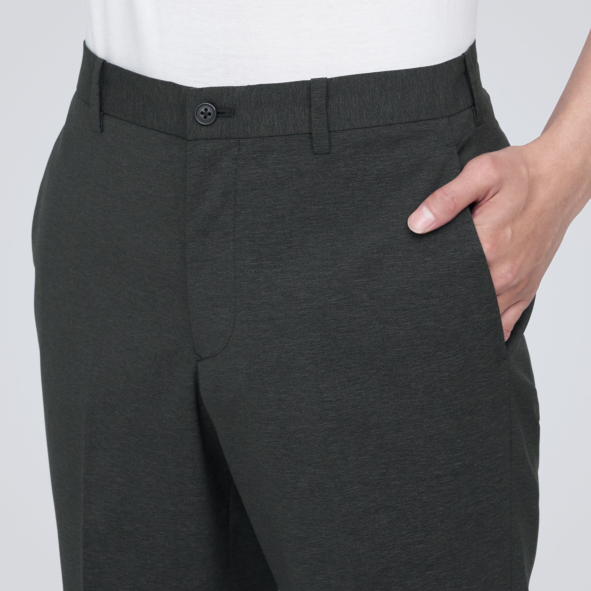 Men's Easy Care Stretch No Tuck Pants - Image 17