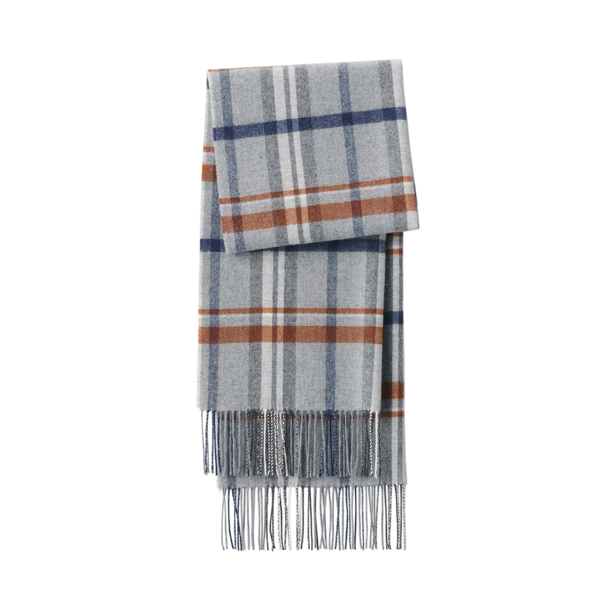 Wool 2-way Large Stole - Patterned - Image 20