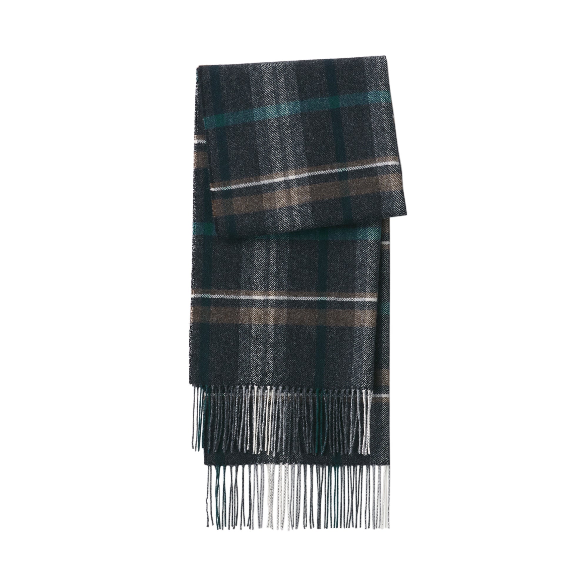 Wool 2-way Large Stole - Patterned - Image 29