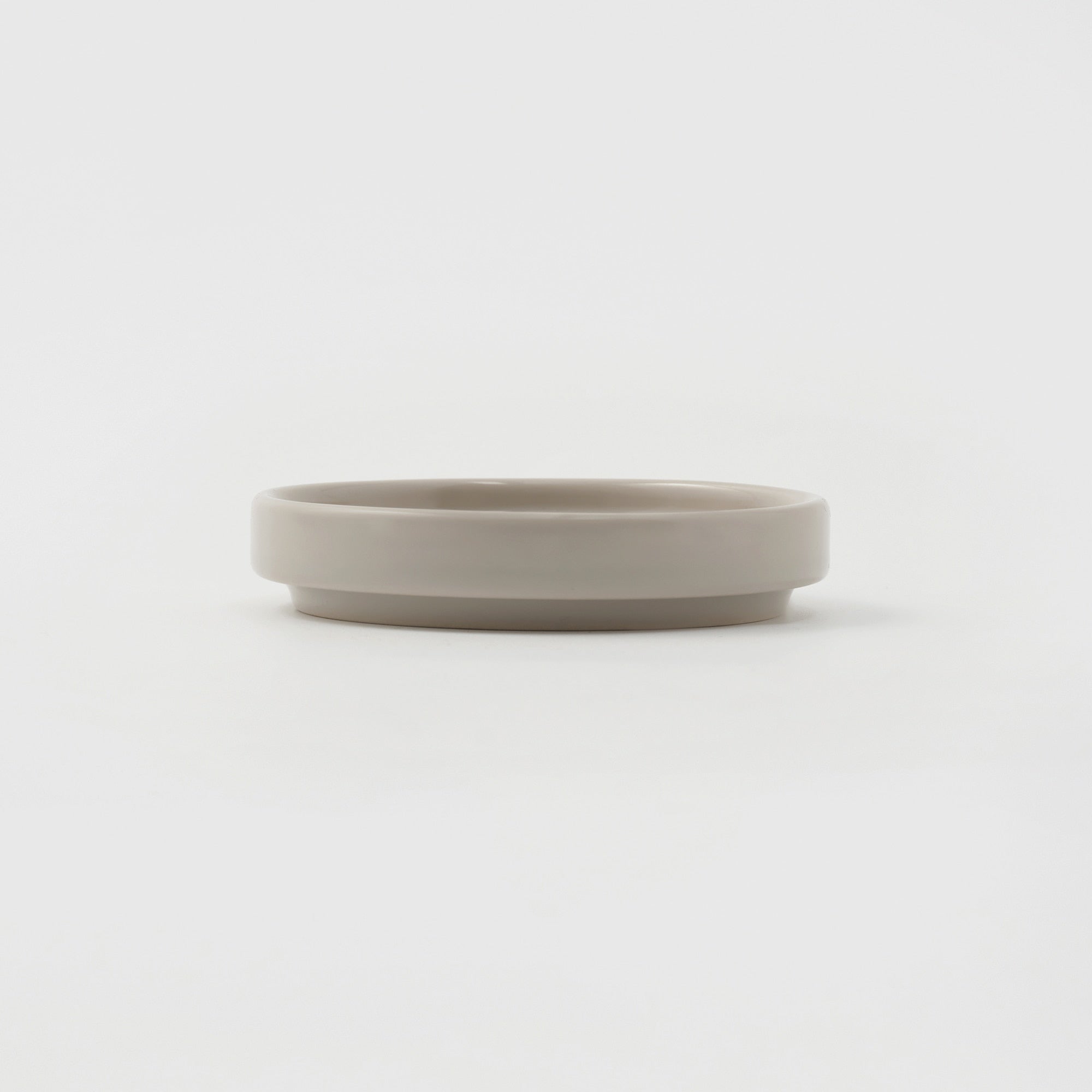 Stoneware Multi Saucer - Gray Beige - Image 3