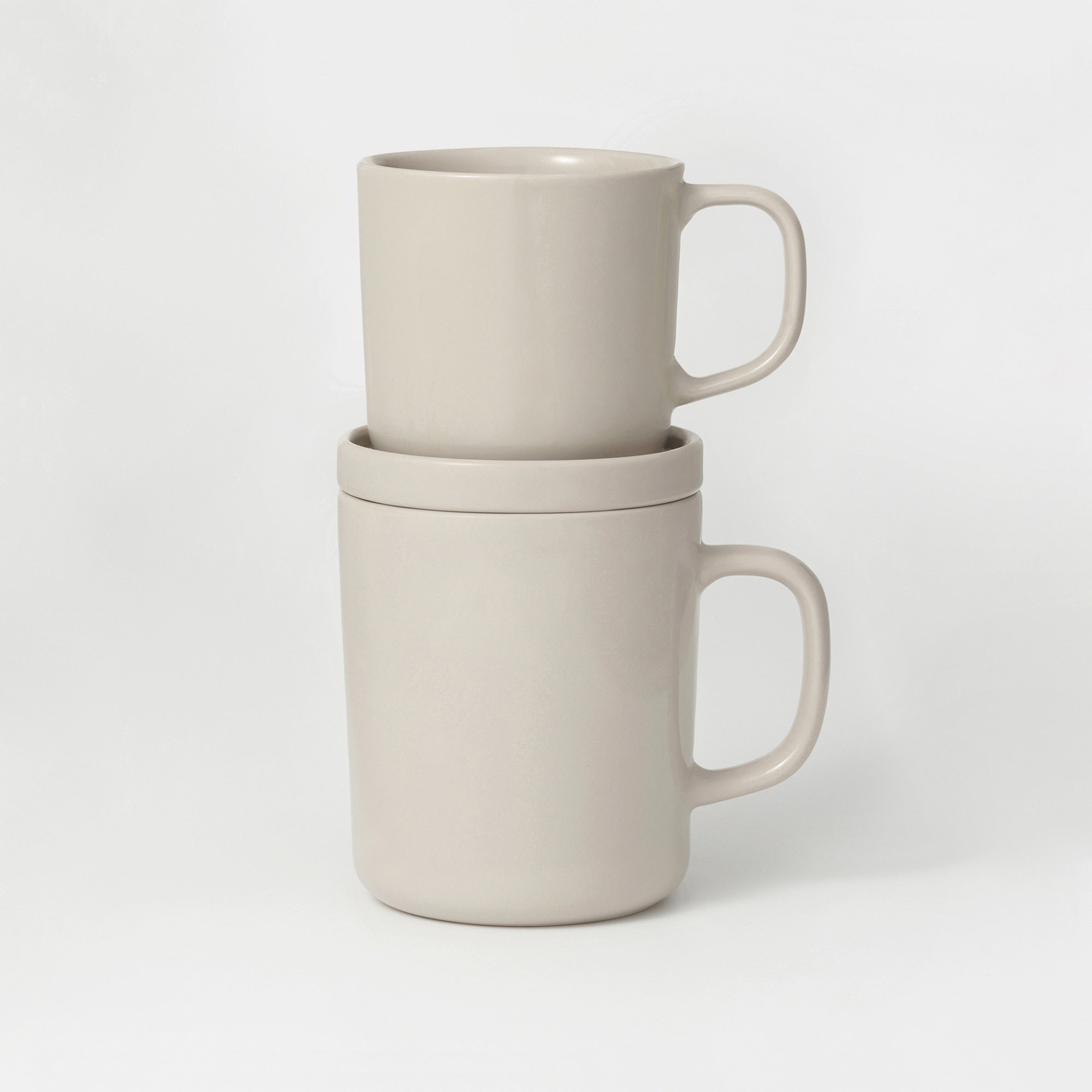 Stoneware Multi Saucer - Gray Beige - Image 6