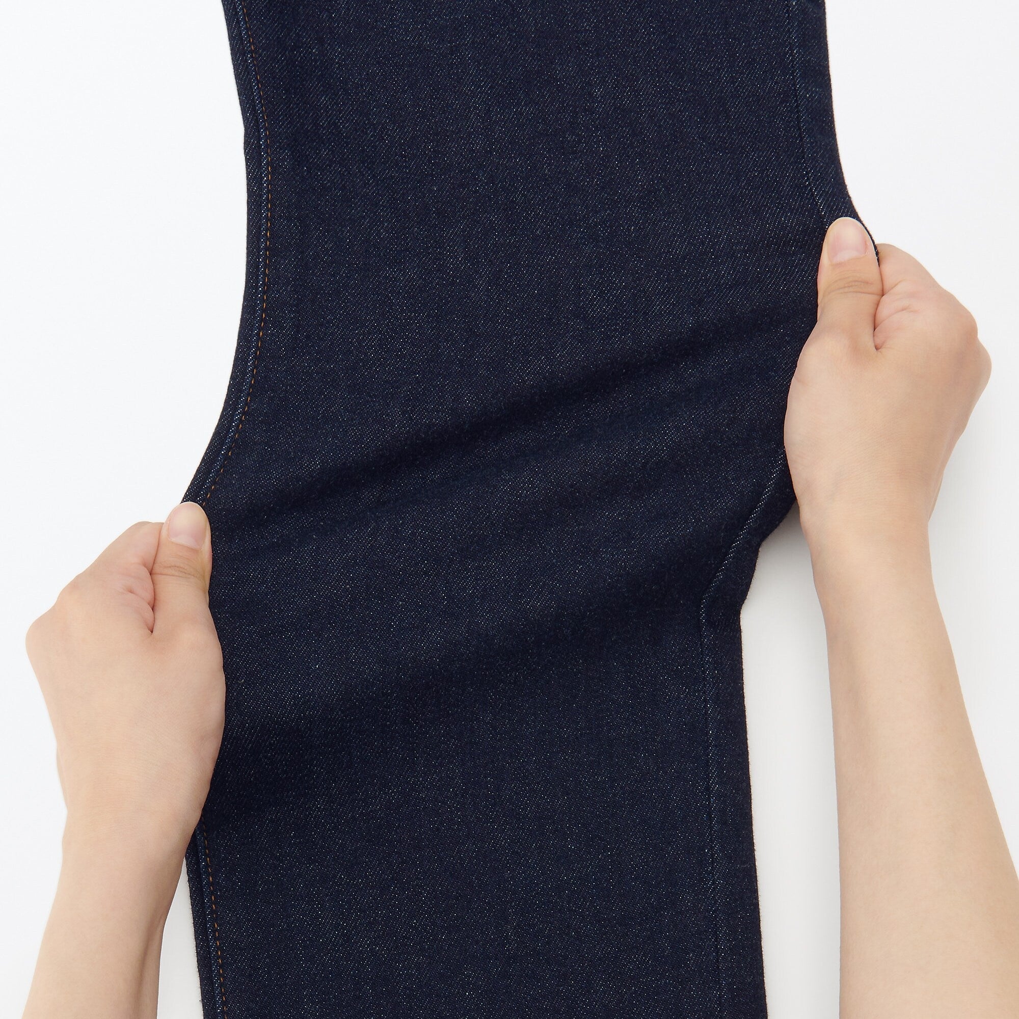 Men's Stretch Denim Slim Pants Dark Navy (L 30inch / 76cm) - Image 11