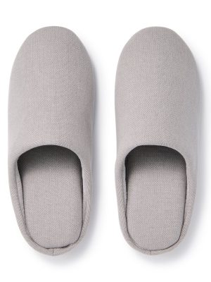 Cotton Plain Weave Insole Slippers