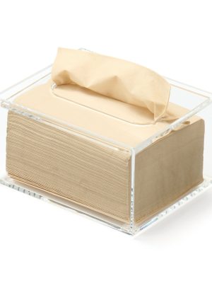 Acrylic Tissue Holder for Tabletop Tissues