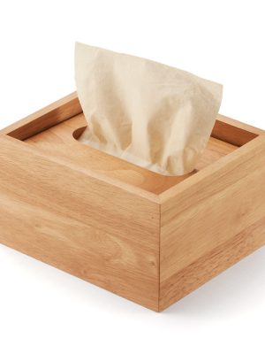 Wooden Tissue Holder for Tabletop Tissue