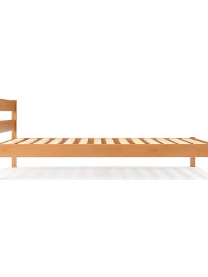 [HD] Rubberwood Wooden Bed - Single