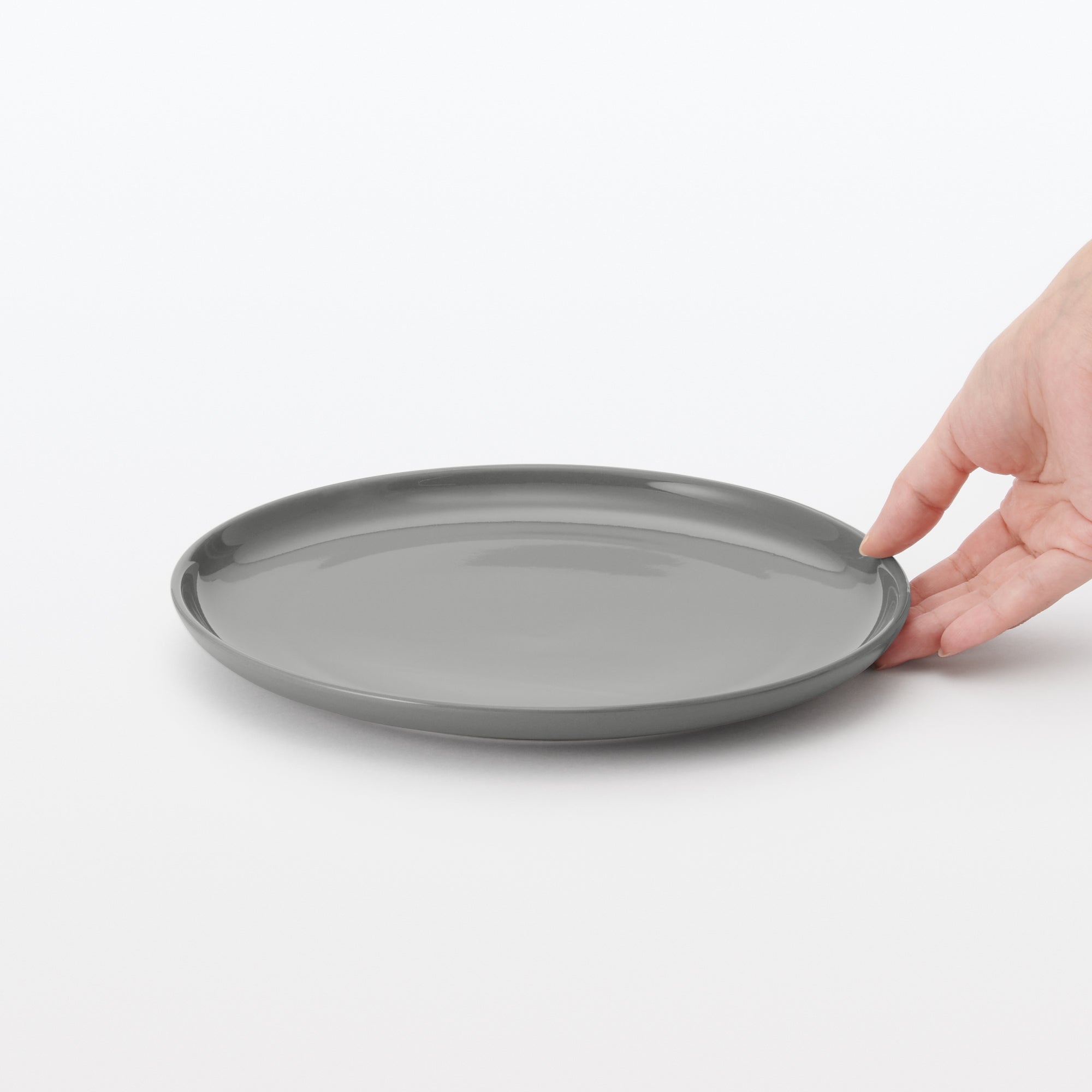 Everyday Tableware Lunch Plate - Gray - Image 6
