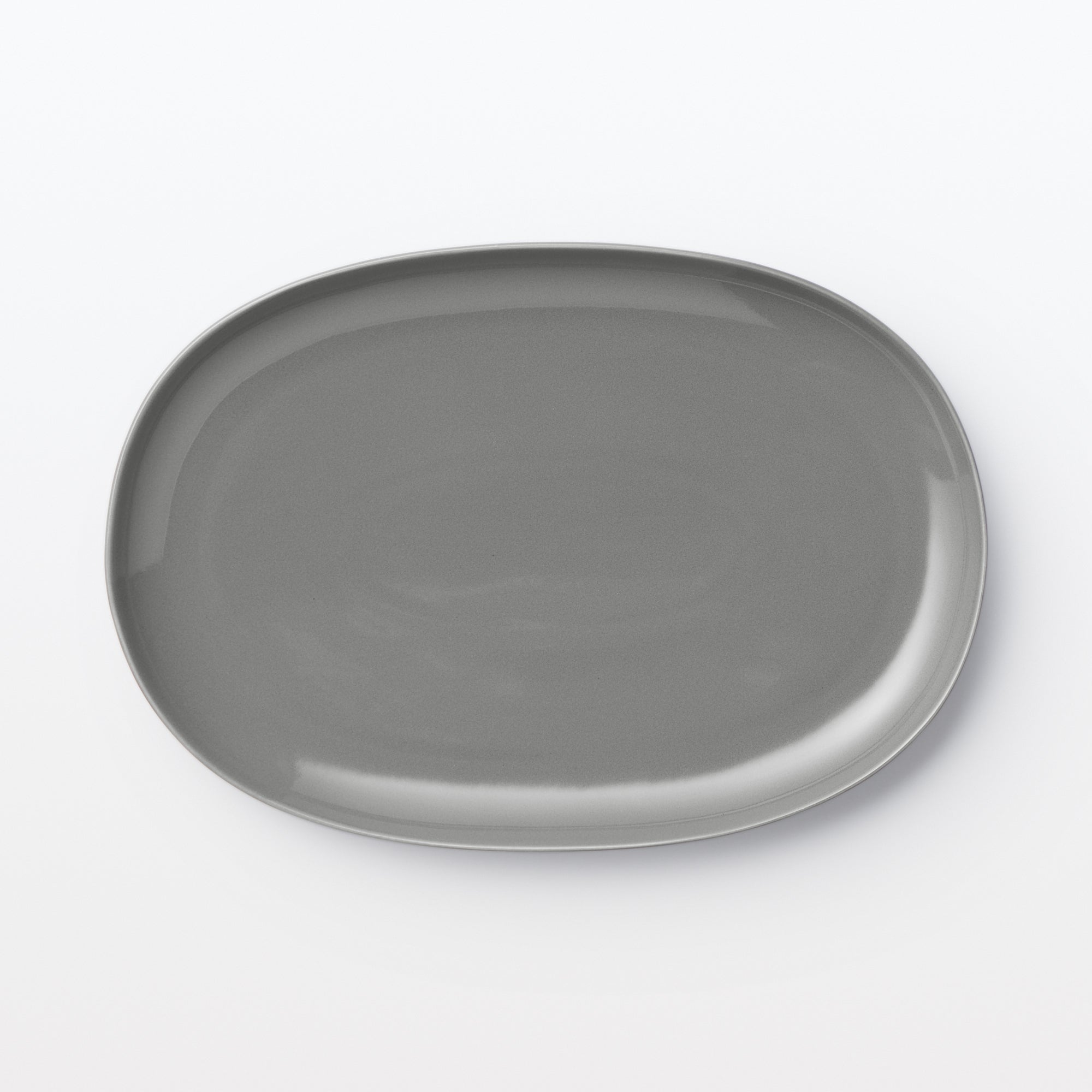 Everyday Tableware Oval Plate Small - Gray - Image 3