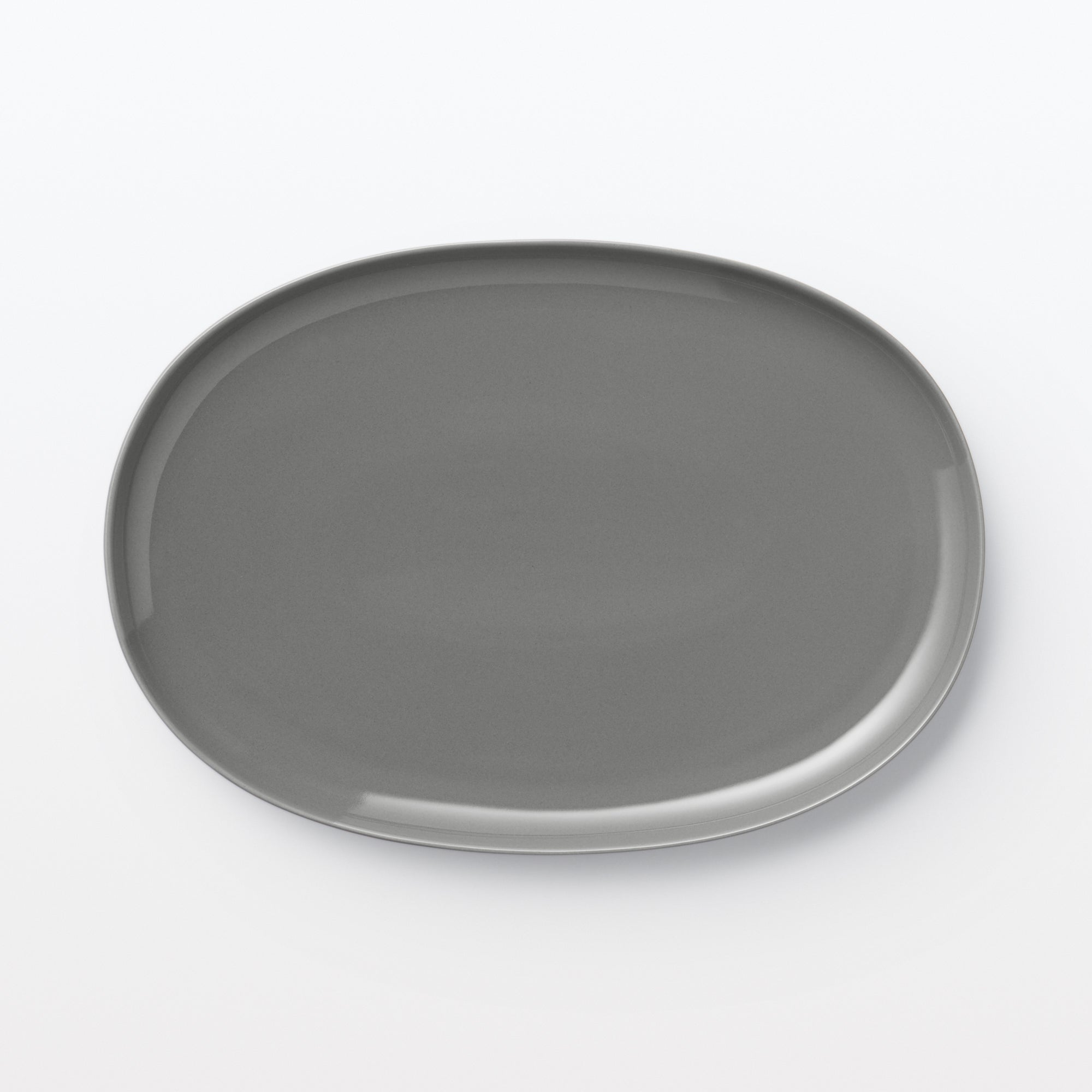 Everyday Tableware Oval Plate Large - Gray - Image 3