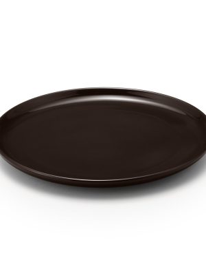 Everyday Tableware Lunch Plate - Dark Brown