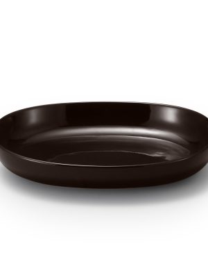 Everyday Tableware Oval Bowl - Dark Brown