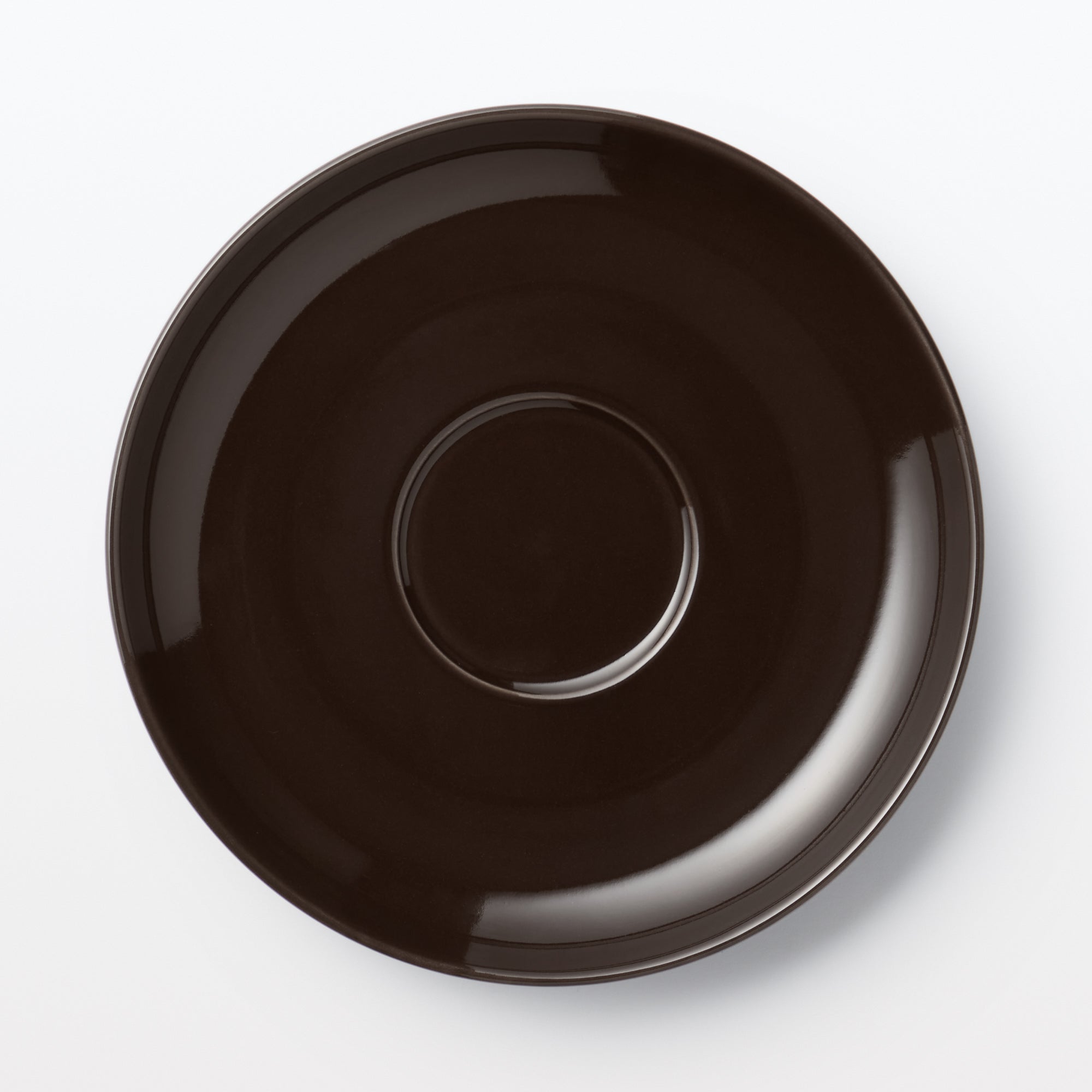 Everyday Tableware Tea Saucer - Dark Brown - Image 3