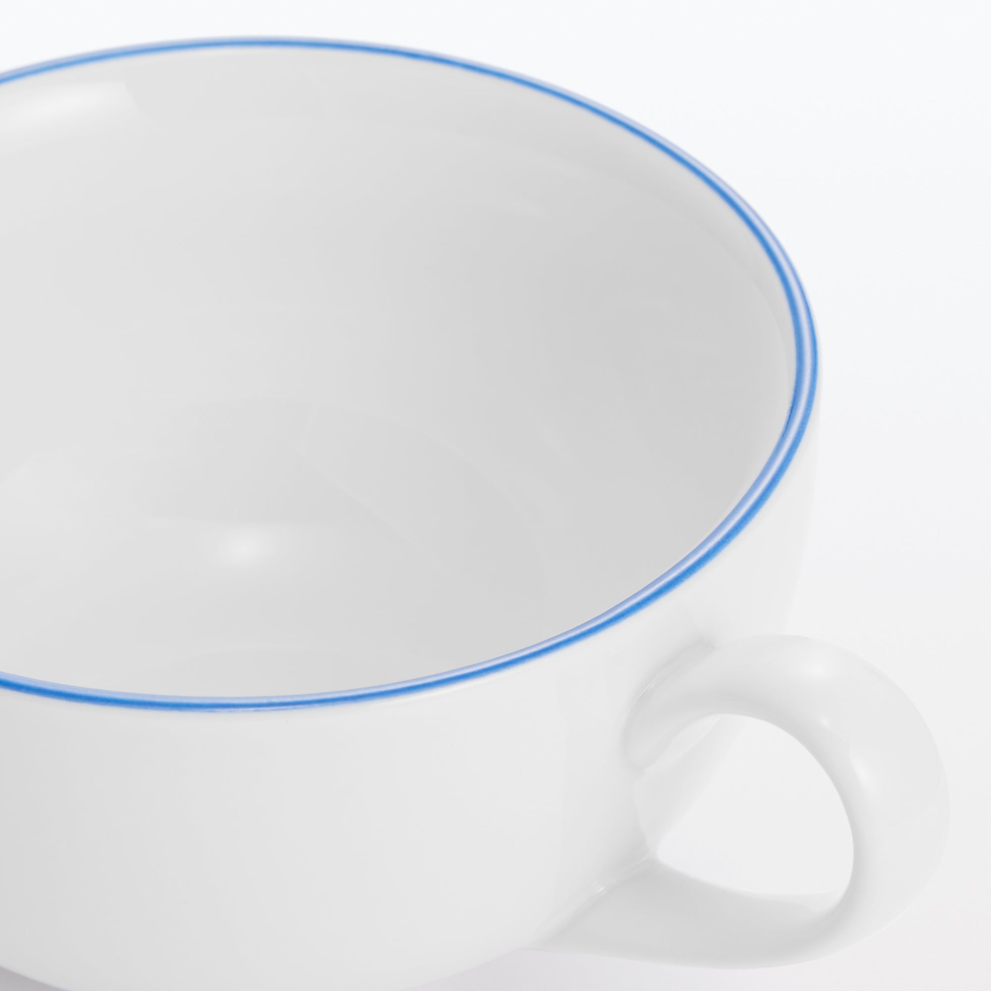 Everyday Tableware Teacup - Blue Stripe - Image 6