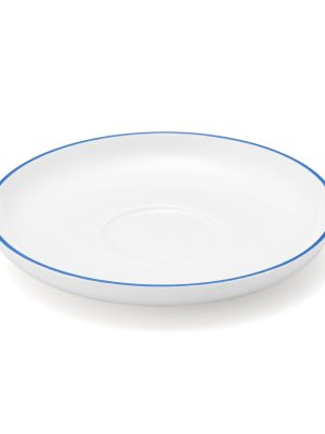 Everyday Tableware Tea Saucer - Blue Stripe