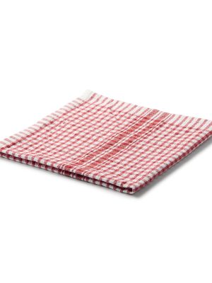 Indian Cotton Multipurpose Cloth - Red Check