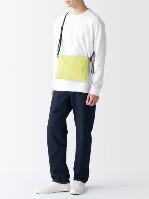 2-Way Water Repellent Sacoche / Crossbody Bag