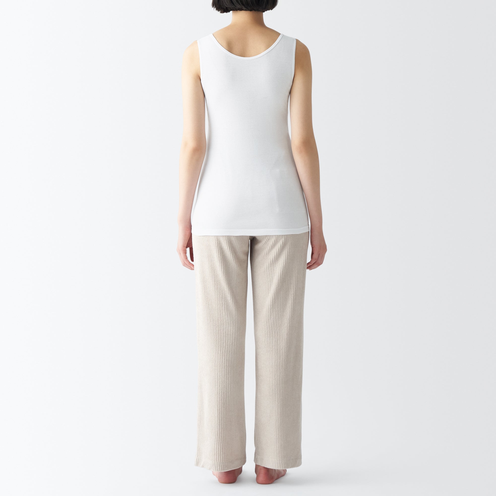 Women's Moisture Wicking Cotton Tank Top with Sweat Pads - Image 6