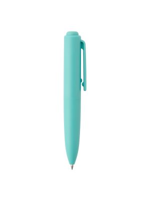 Compact Gel Ink Ballpoint Pen Knock Type 0.5 mm - Cyan
