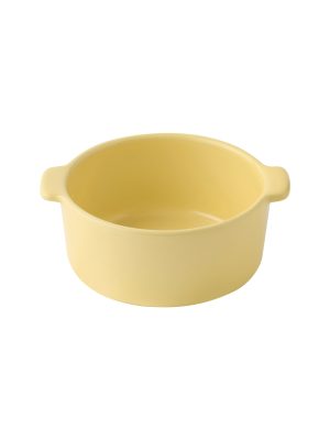 Stoneware Bowl Extra Large dia. 6.2 - Light Yellow