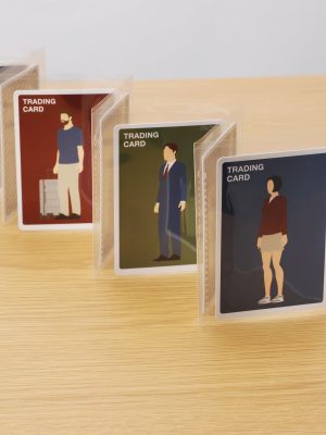 Self-Standing Card File - Trading Card