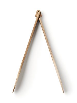 Acacia Foldable Tongs Small