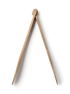 Acacia Foldable Tongs Large