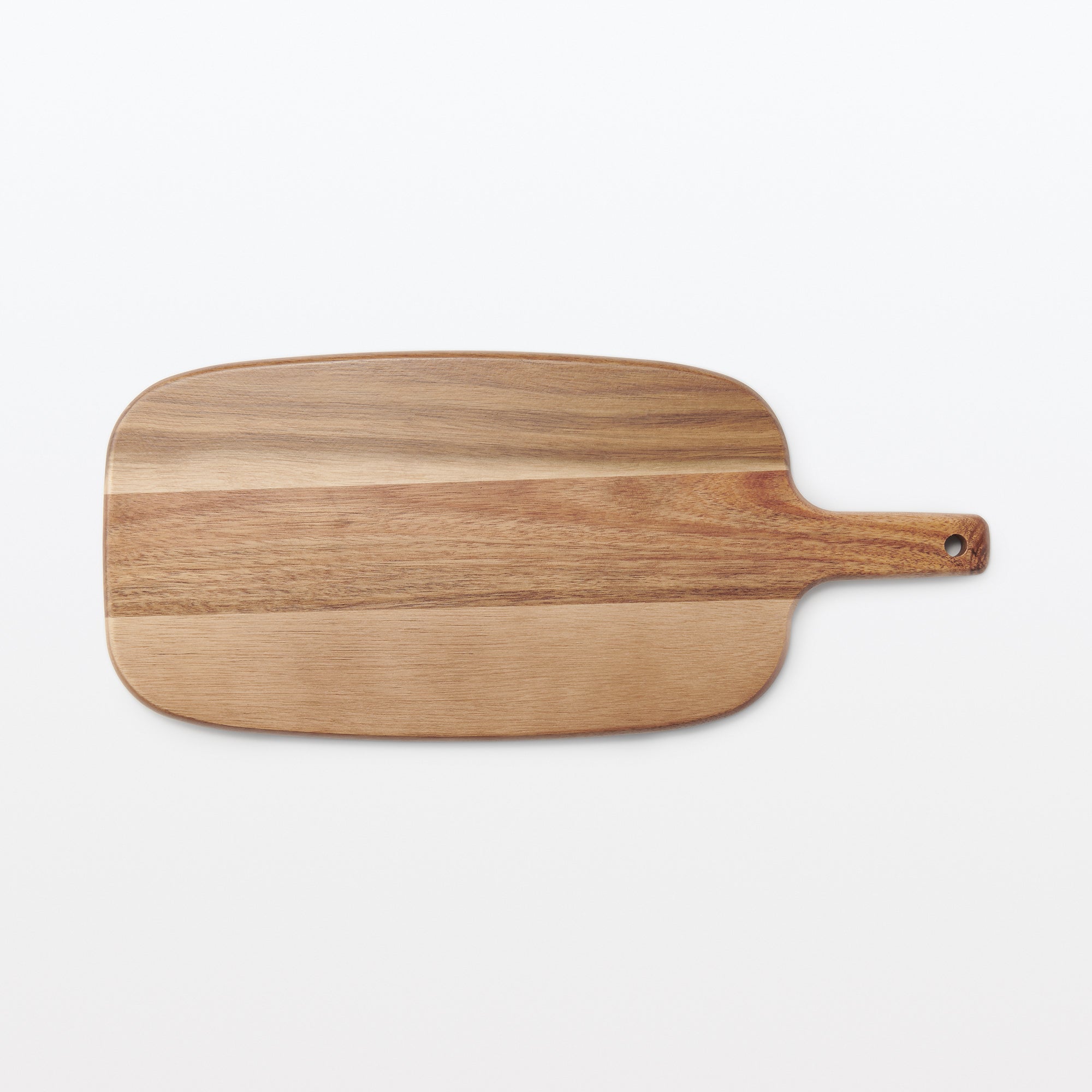 Acacia Double-Sided Cutting Board with Handle - Large - Image 3