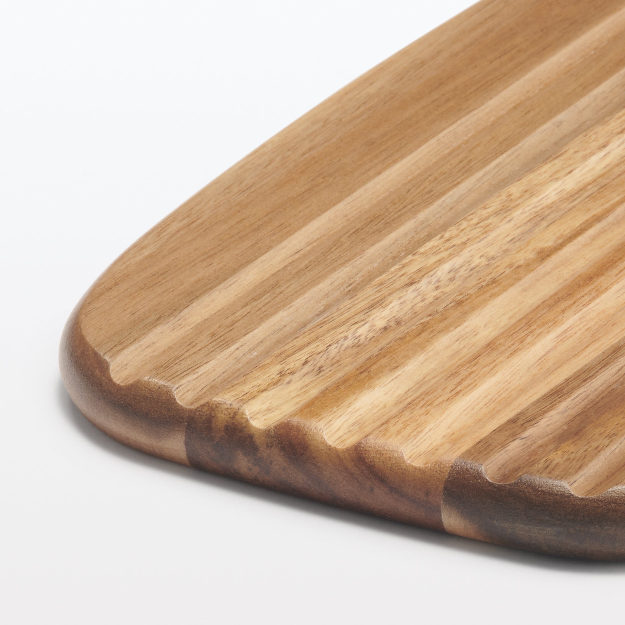 Acacia Double-Sided Cutting Board with Handle - Large - Image 5