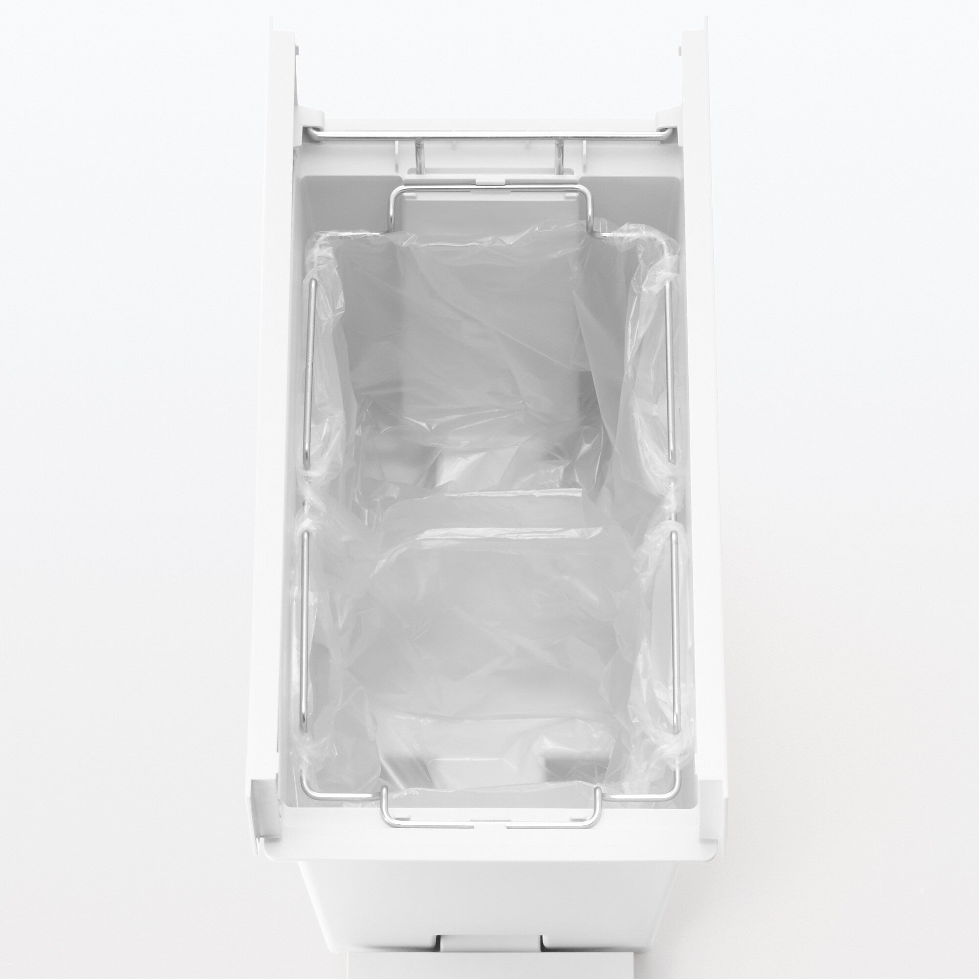 Polypropylene Pedal Dust Bin with Double-Hinged Lid - 5.6 gal - Image 8