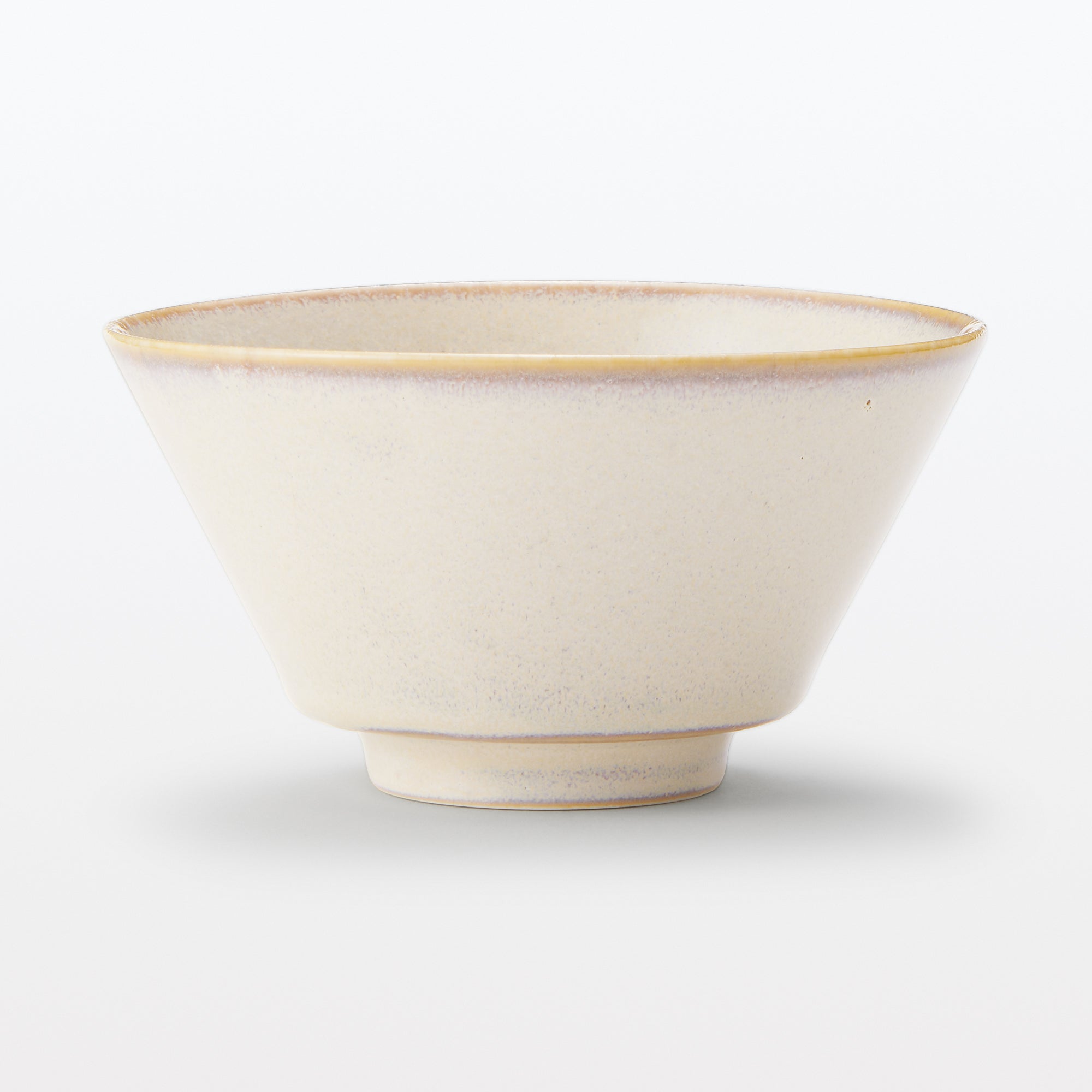 Mino Ware Rice Bowl - White Glaze 5 - Image 3