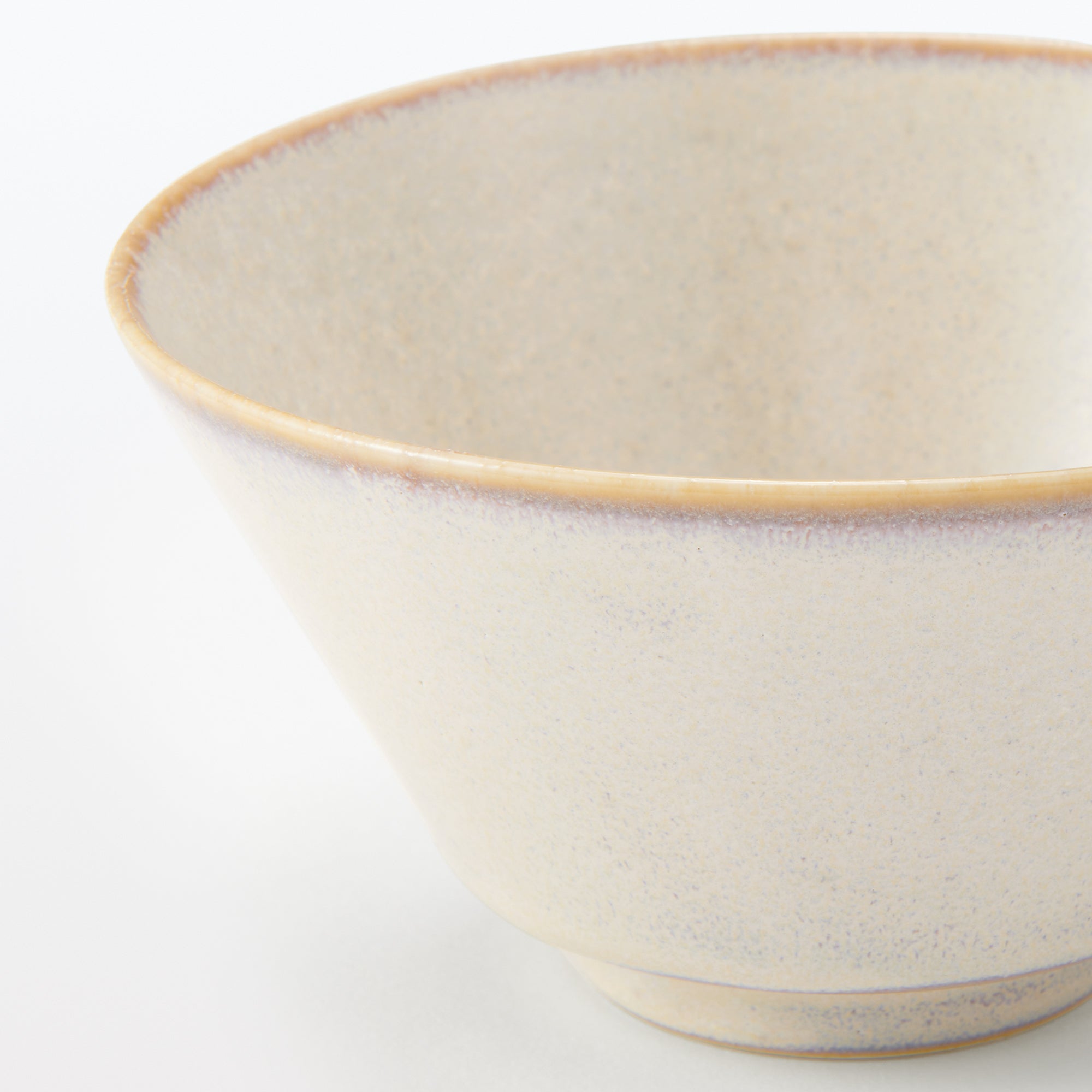 Mino Ware Rice Bowl - White Glaze 5 - Image 6