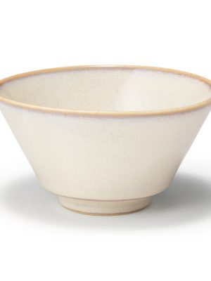 Mino Ware Rice Bowl - White Glaze 5