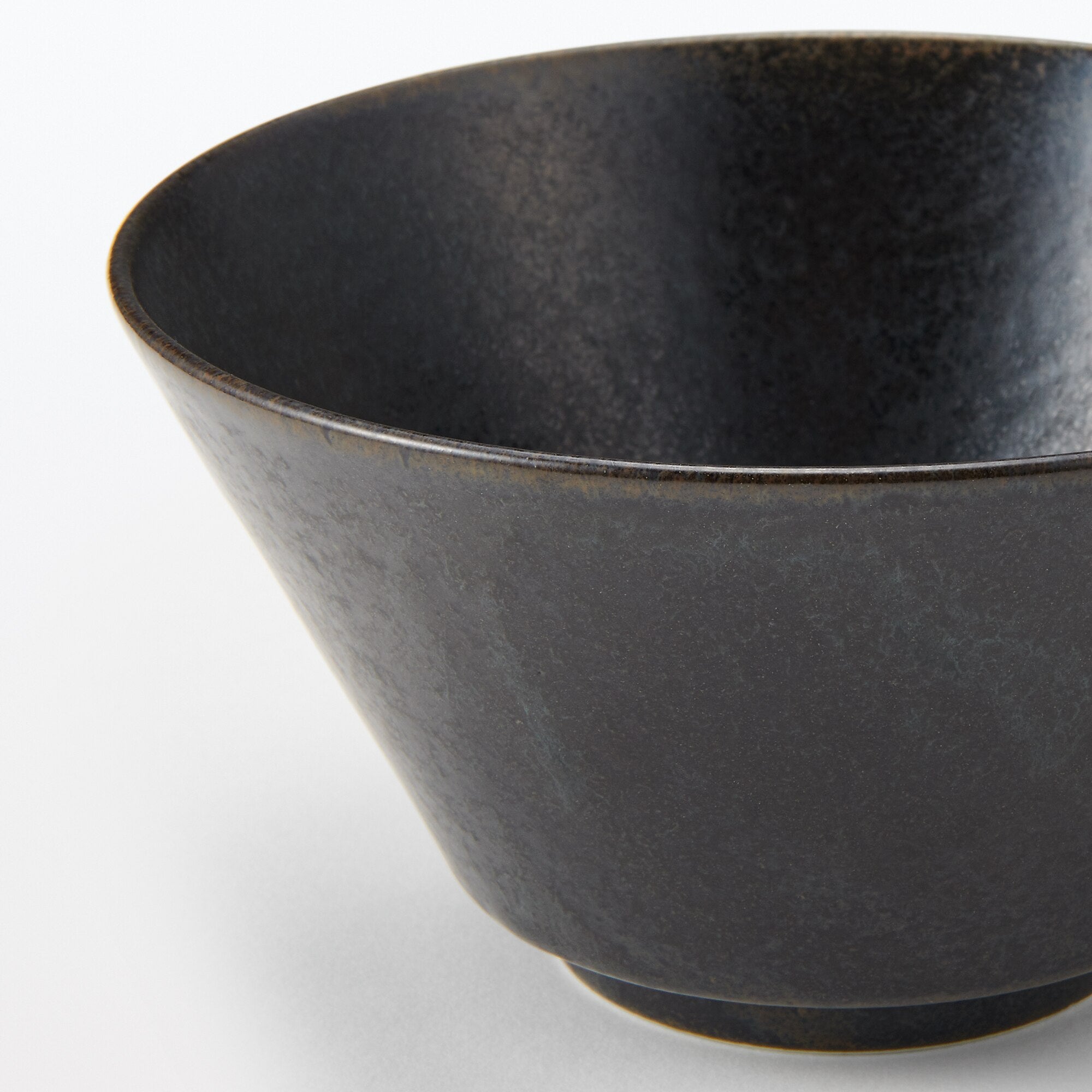 Mino Ware Bowl - Black - Image 5