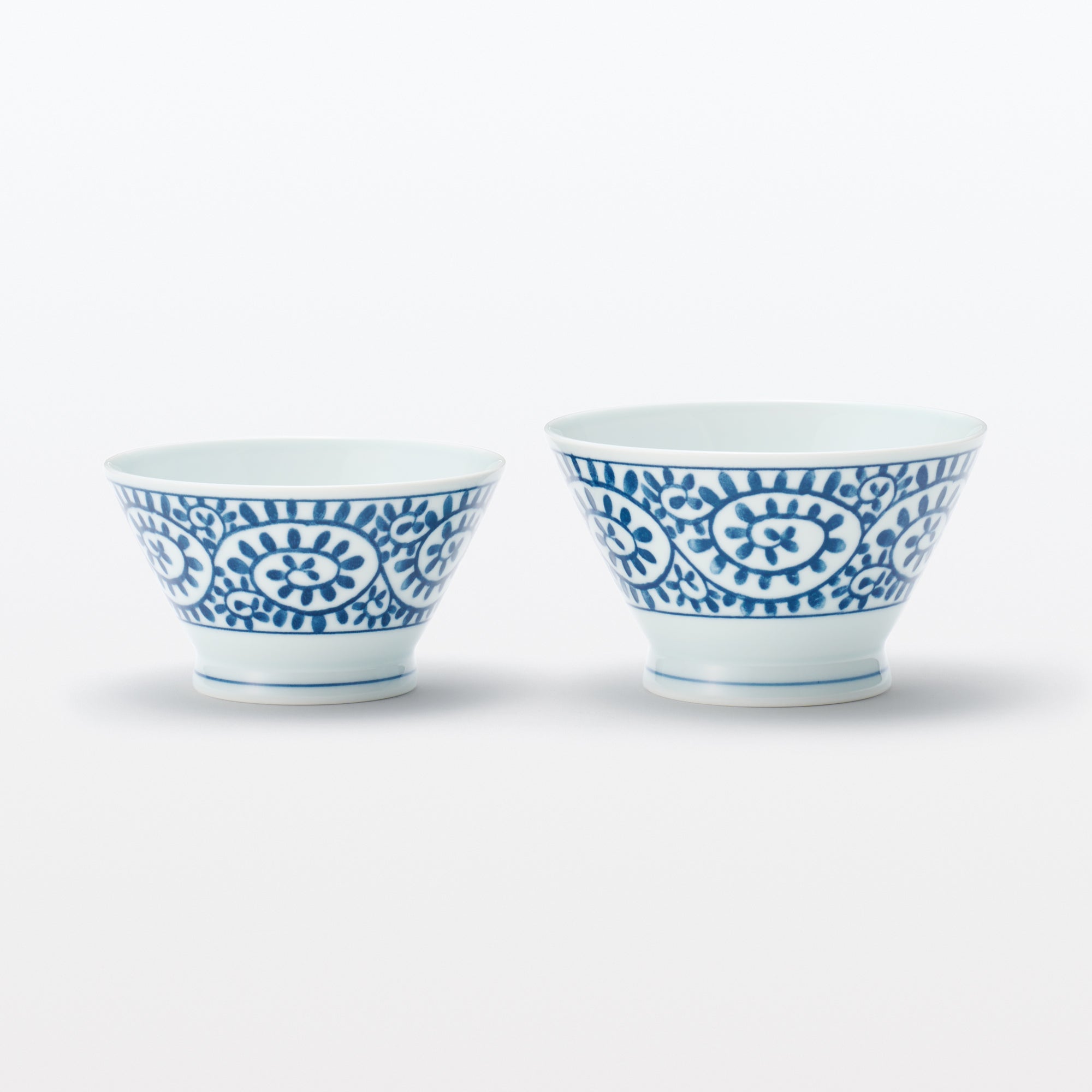 Hasami Ware Rice Bowl - Arabesque Pattern - Small - Image 7
